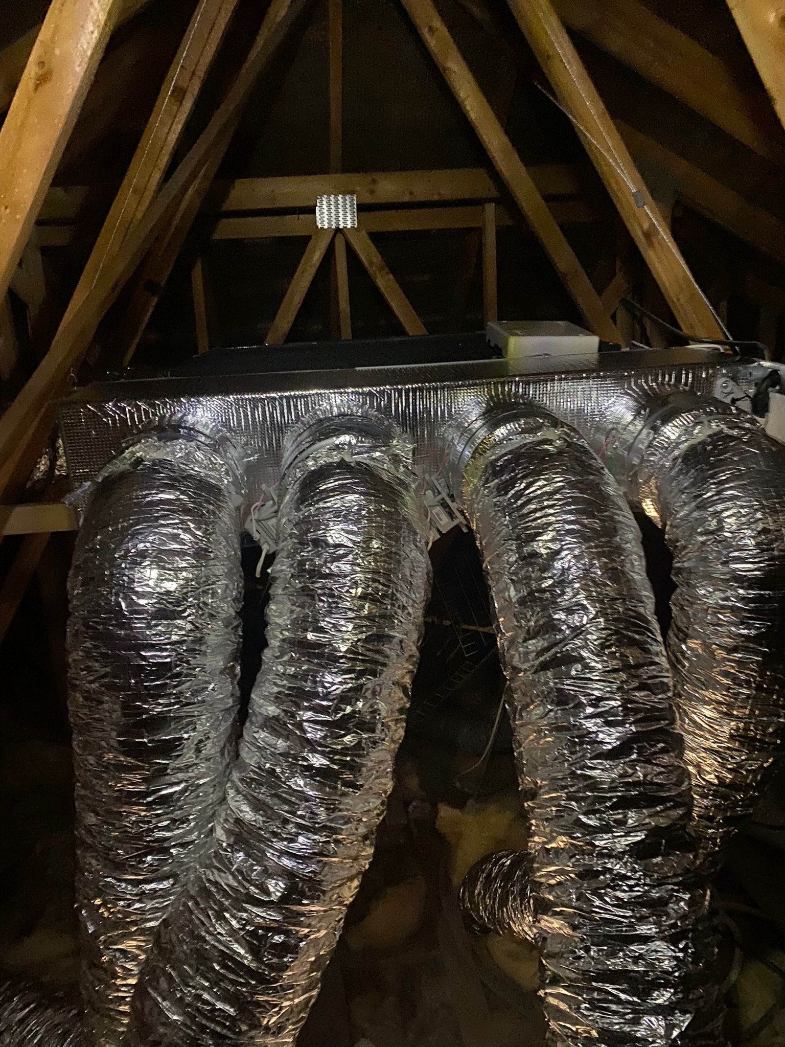 Climatisation gainable — pavillon avec comble aménagé