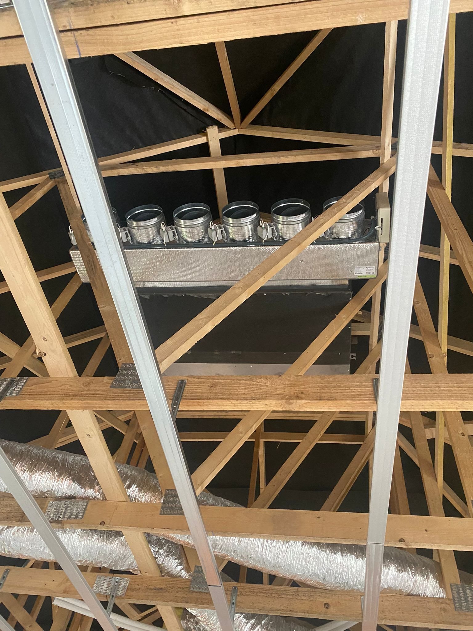 Climatisation gainable — pavillon avec comble aménagé