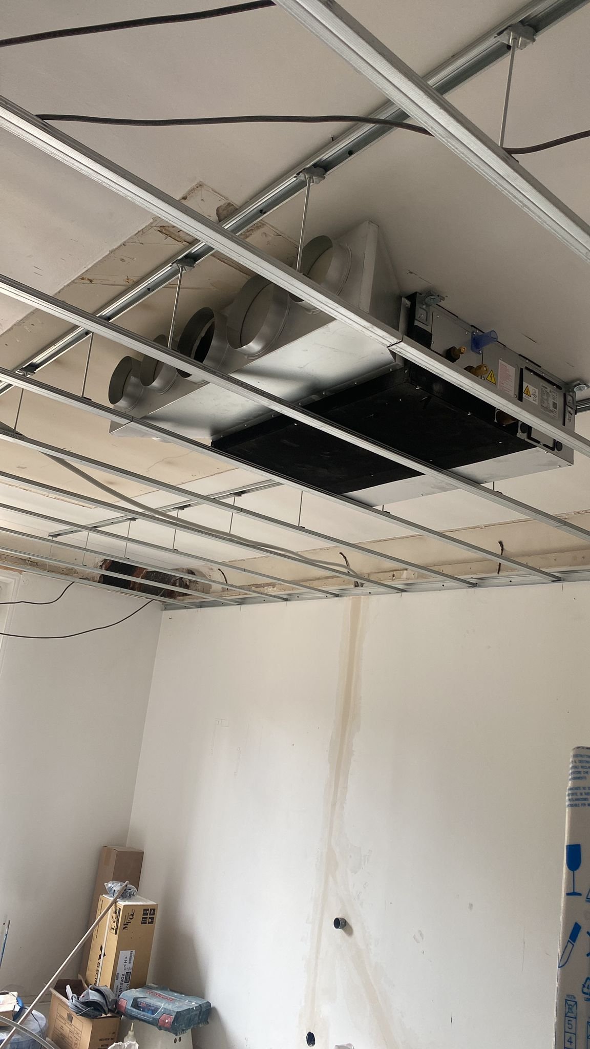 Climatisation gainable — pavillon avec comble aménagé